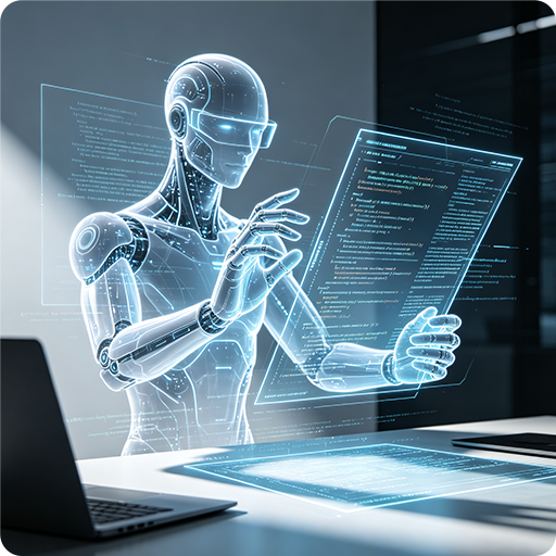 AI 应用与业务协同概念图